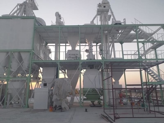 Livestock Animal Feed Production Line Cattle Pig Sheep Goat Pellet Processing Plant
