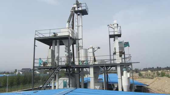 ISO Goose Duck Poultry Feed Production Line 1-20 Ton Per Hr