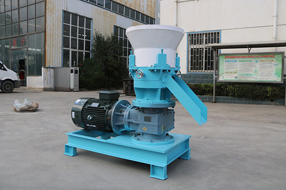 1-4TPH Multifunctional Straw Flat Die Pellet Machine For Poultry Feed